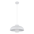 Globo - Lustr na lanku 1xE27/60W/230V bílá