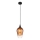 Globo - Lustr na lanku 1xE27/60W/230V pr. 18 cm měděná