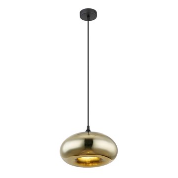 Globo - Lustr na lanku 1xE27/60W/230V zlatá
