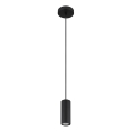 Globo - Lustr na lanku 1xGU10/25W/230V černá