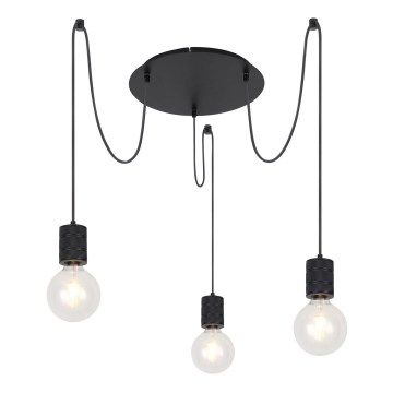 Globo - Lustr na lanku 3xE27/60W/230V pavouk