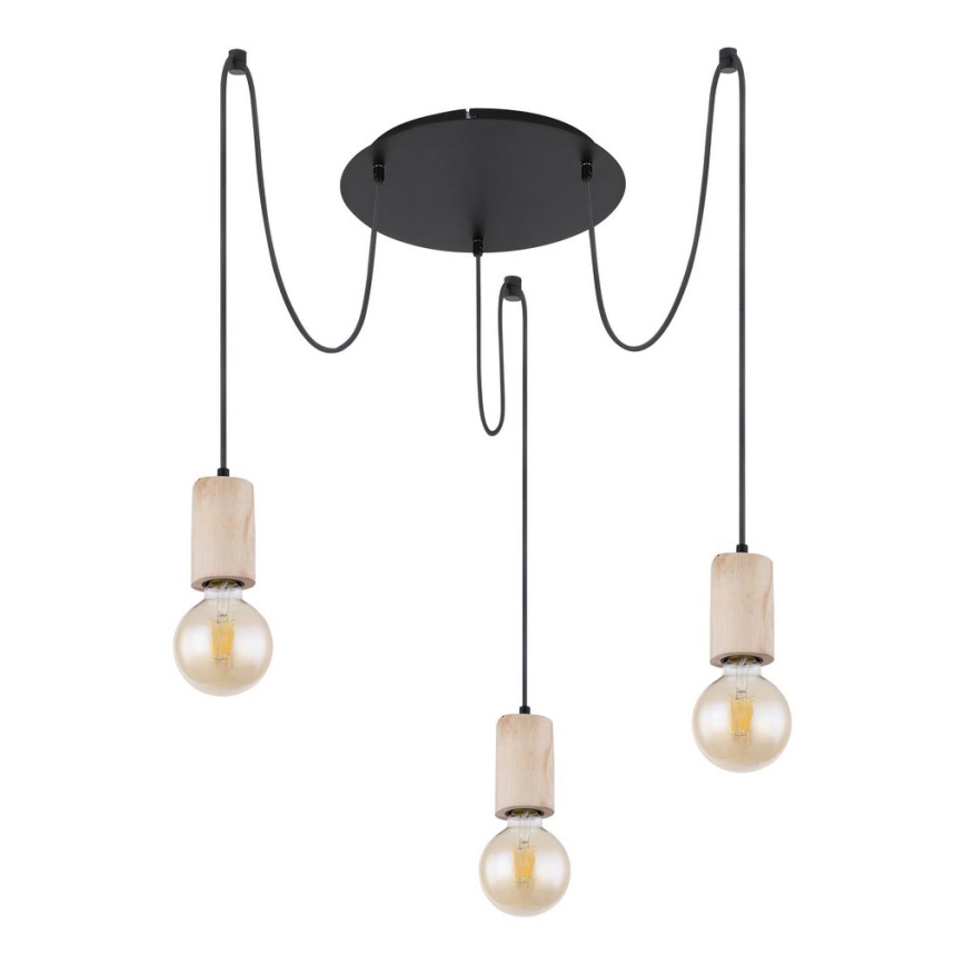 Globo - Lustr na lanku 3xE27/60W/230V pavouk