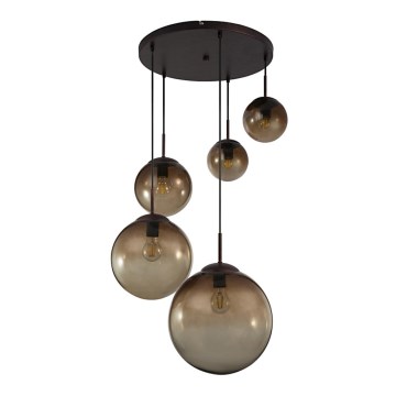 Globo - Lustr na lanku 5xE27/40W/230V pr. 65 cm