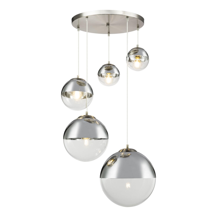 Globo - Lustr na lanku 5xE27/60W/230V pr. 65 cm