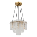 Globo - Lustr na lanku 5xE27/60W/230V zlatá