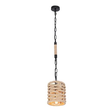 Globo - Lustr na řetězu 1xE27/60W/230V pr. 15 cm