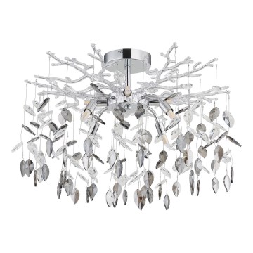 Globo - Lustr na tyči 8xG9/8W/230V lesklý chrom
