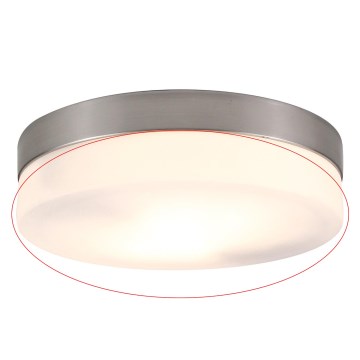 Globo - Náhradní sklo ke stropnímu svítidlu OPAL E27 pr. 23,5 cm