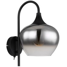 Globo - Nástěnná lampa 1xE27/40W/230V černá