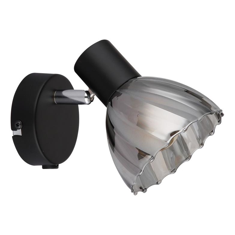 Globo - Nástěnné bodové svítidlo 1xE14/40W/230V černá
