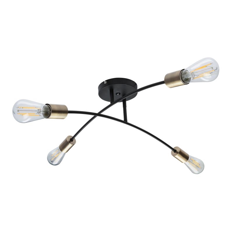 Globo - Přisazený lustr 4xE27/60W/230V