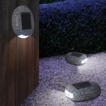 Globo - SADA 3x LED Solární svítidlo 3xLED/0,06W/3,2V IP44