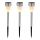 Globo - SADA 3x Solární lampa 3xLED/0,06W/1,2V IP44 200 mAh