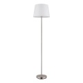 Globo - Stojací lampa 1xE27/40W/230V bílá/matný chrom