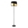 Globo - Stojací lampa 1xE27/60W/230V pr. 35 cm černá/zlatá