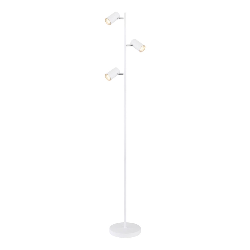 Globo - Stojací lampa 3xGU10/5W/230V bílá