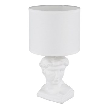 Globo - Stolní lampa 1xE14/40W/230V bílá