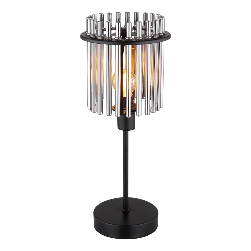 Globo - Stolní lampa 1xE14/40W/230V pr. 15 cm černá