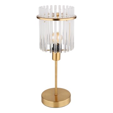 Globo - Stolní lampa 1xE14/40W/230V pr. 15 cm zlatá