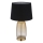 Globo - Stolní lampa 1xE27/40W/230V černá/hnědá