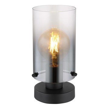 Globo - Stolní lampa 1xE27/40W/230V pr. 12,5 cm černá