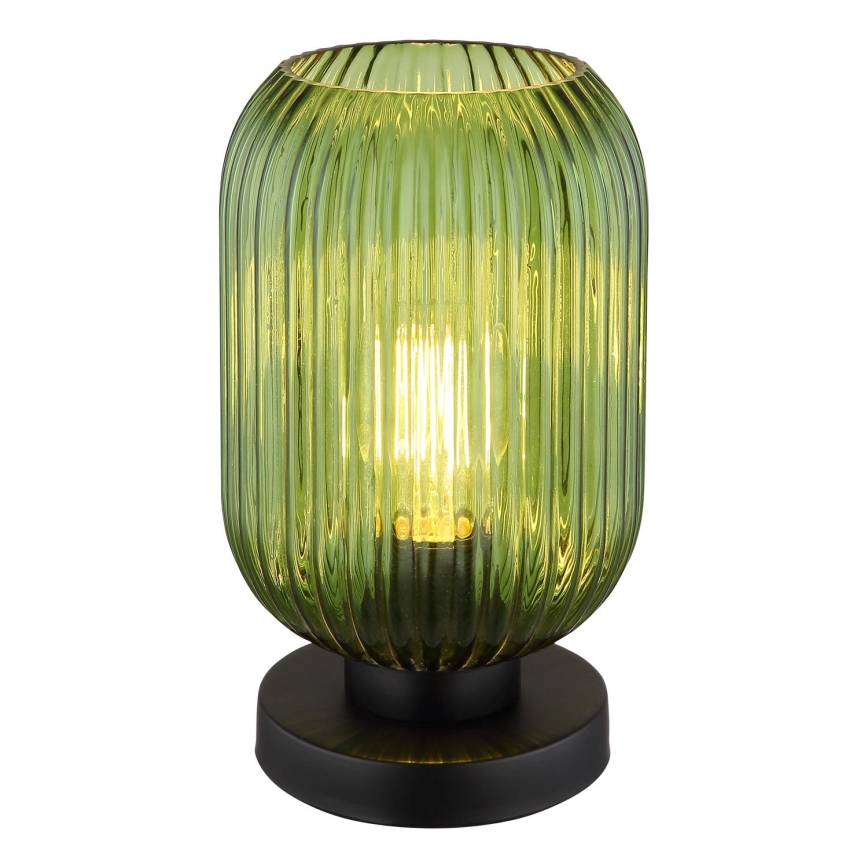 Globo - Stolní lampa 1xE27/40W/230V zelená