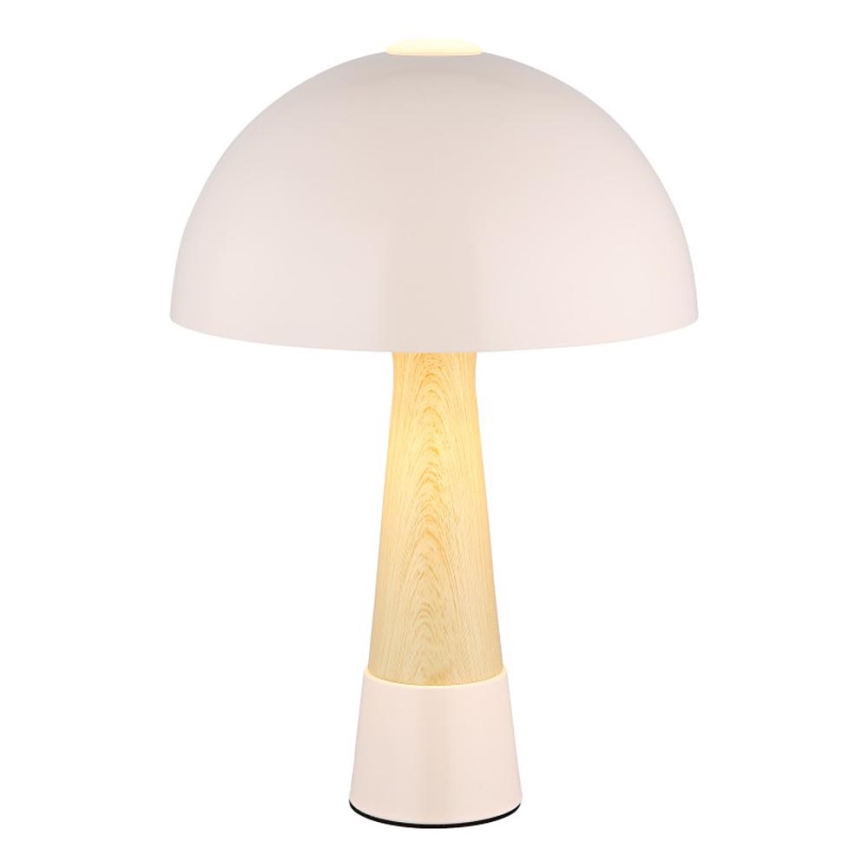 Globo - Stolní lampa 1xE27ILLU/40W/230V béžová