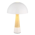 Globo - Stolní lampa 1xE27ILLU/40W/230V bílá