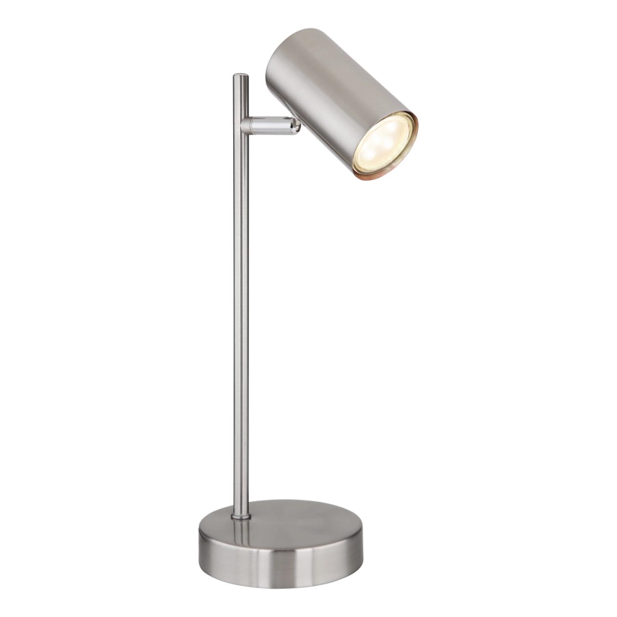 Globo - Stolní lampa 1xGU10/5W/230V matný chrom