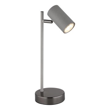 Globo - Stolní lampa 1xGU10/5W/230V šedá/antracit