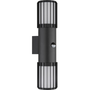 Globo - Venkovní nástěnné svítidlo se senzorem 2xE27/15W/230V IP54