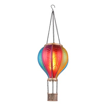Globo - Závěsná solární dekorace 20xLED/0,5W/3V IP44 létající balón