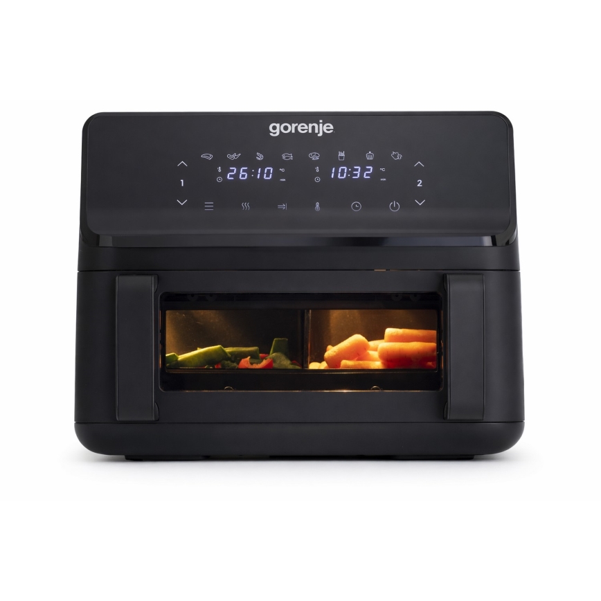 GORENJE AF2700BP - Horkovzdušná fritéza 9 l 2700W/230V černá