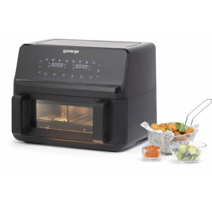 GORENJE AF2700BP - Horkovzdušná fritéza 9 l 2700W/230V černá