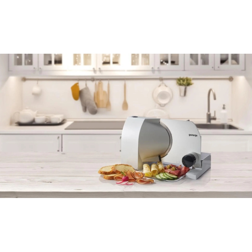 GORENJE R708A - Elektrický kráječ 100W/230V nerez