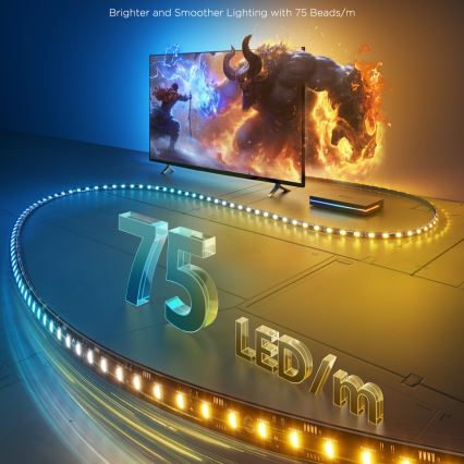 Govee - AI Sync Box 2 Smart TV RGBICW podsvětlení 55-65 Wi-Fi