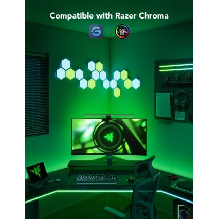 Govee - Dreamview G1 Smart LED RGBIC podsvícení monitoru 27-34" Wi-Fi