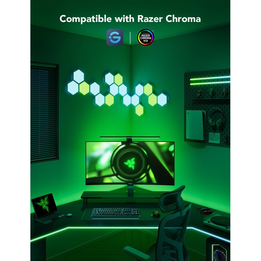 Govee - Dreamview G1 Smart LED RGBIC podsvícení monitoru 27-34" Wi-Fi
