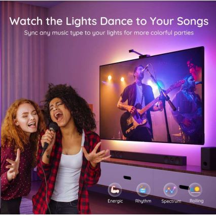 Govee - DreamView TV 55-65 SMART LED podsvícení RGBIC Wi-Fi