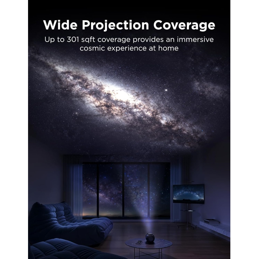 Govee - Galaxy Light Projector 2 Pro Matter s reproduktorem Wi-Fi