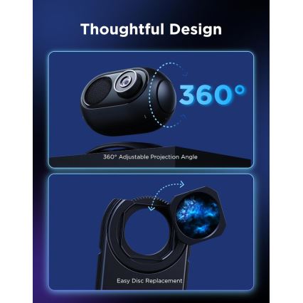 Govee - Galaxy Light Projector 2 Pro Matter s reproduktorem Wi-Fi
