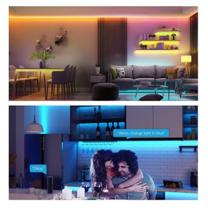 Govee - LED RGB Stmívatelný pásek SMART LED/36W/24V 10m Wi-Fi