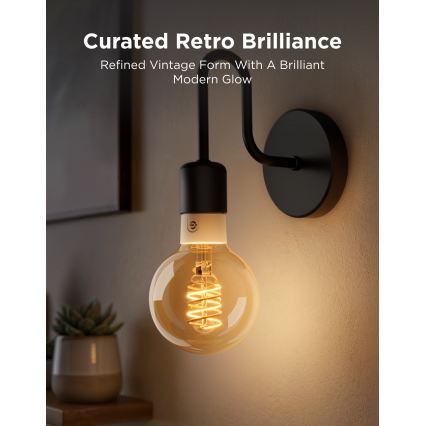 Govee - LED RGBWW Stmívatelná žárovka Smart MATTER G80 E27/5W/230V 2700-6500K Wi-Fi