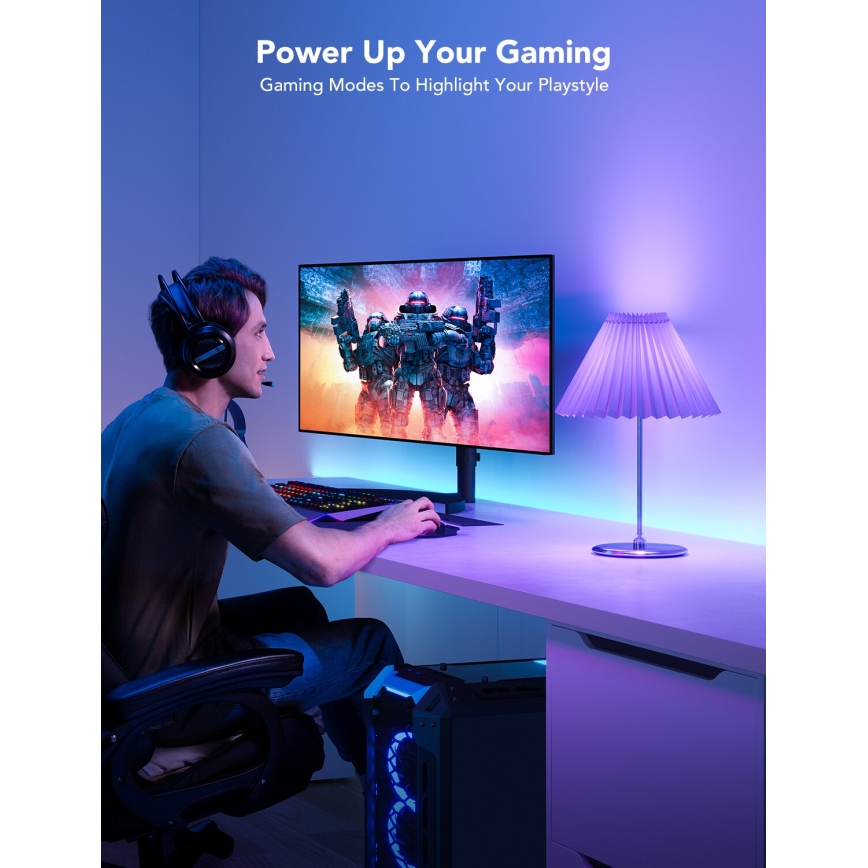 Govee - LED RGBWW Stmívatelná žárovka Smart E27/9W/230V 2700-6500K Wi-Fi