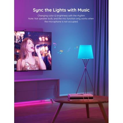 Govee - LED RGBWW Stmívatelná žárovka Smart E27/9W/230V 2700-6500K Wi-Fi
