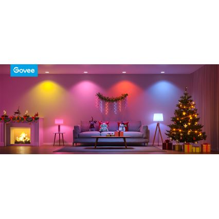 Govee - LED RGBWW Stmívatelná žárovka Smart E27/9W/230V 2700-6500K Wi-Fi