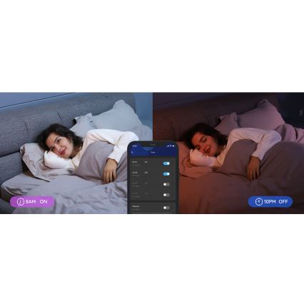 Govee - LED RGBWW Stmívatelná žárovka Smart E27/9W/230V 2700-6500K Wi-Fi