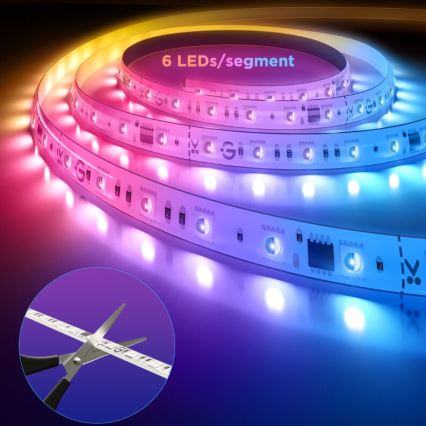 Govee - LED RGBWWIC Stm. prodlužovací pásek Strip Light 2 Pro 1m Wi-Fi Matter