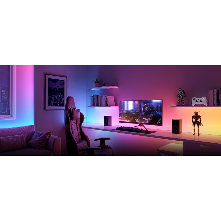 Govee - LED RGBWWIC Stm. prodlužovací pásek Strip Light 2 Pro 1m Wi-Fi Matter