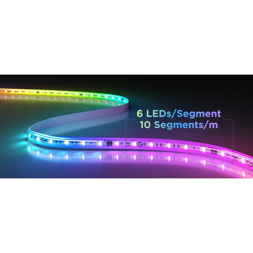 Govee - LED RGBWWIC Stm. prodlužovací pásek Strip Light 2 Pro 1m Wi-Fi Matter